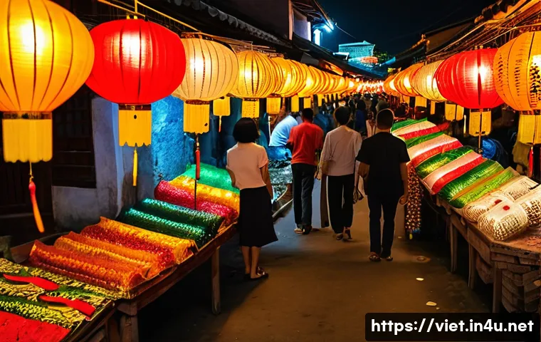 베트남 호이안 야시장 관련 이미지 1